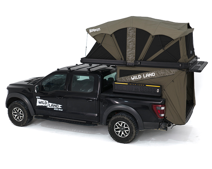 Cabina Trunk para pickup tienda de techo de Wild Land